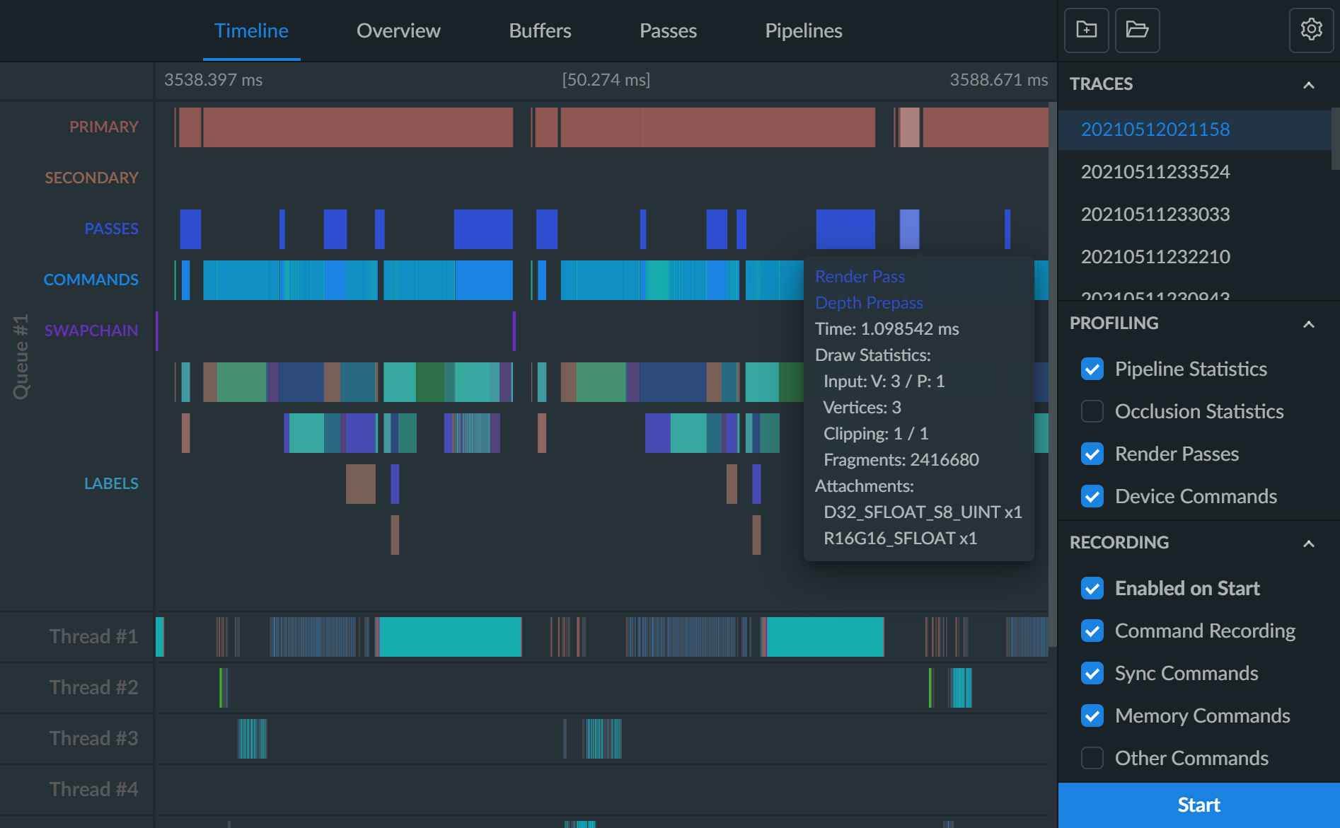 Vulkan Profiler